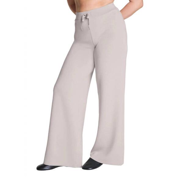 NEW SPANX air essentials wide leg pant in french grey - Picture 3 of 6